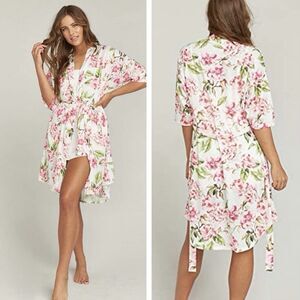 Show Me Your Mumu Brie Robe Garden of Blooms Floral One Size